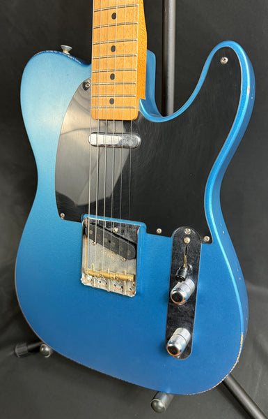Fender Vintera '50s Road Worn Telecaster Electric Guitar Lake Placid Blue w/ Gig Bag