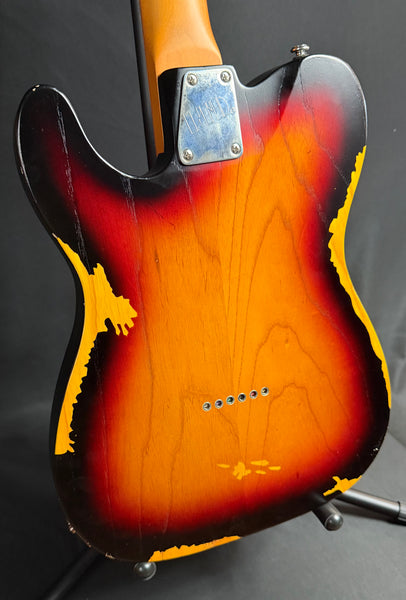 ESP LTD TE-254 Tele-Style Electric Guitar Distressed Sunburst