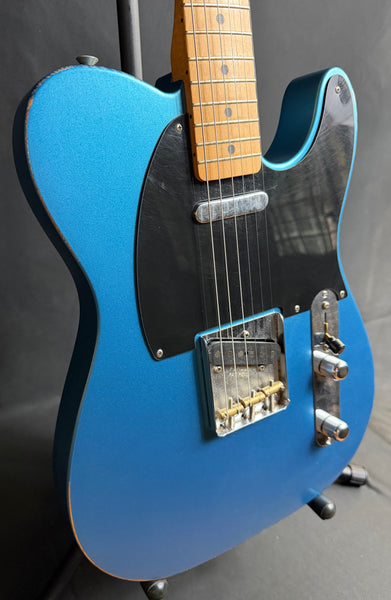 Fender Vintera '50s Road Worn Telecaster Electric Guitar Lake Placid Blue w/ Gig Bag