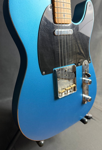 Fender Vintera '50s Road Worn Telecaster Electric Guitar Lake Placid Blue w/ Gig Bag