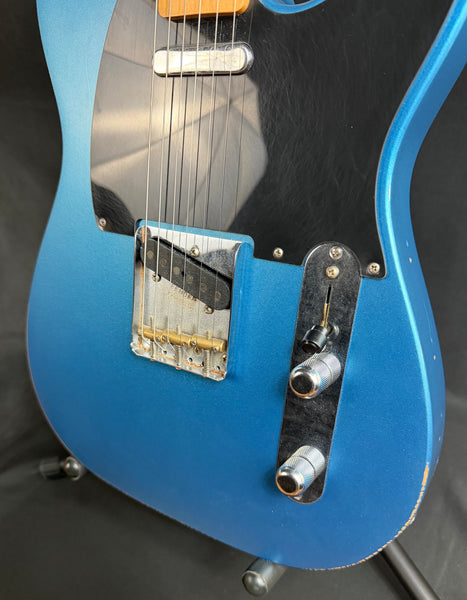 Fender Vintera '50s Road Worn Telecaster Electric Guitar Lake Placid Blue w/ Gig Bag