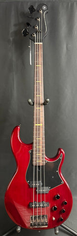Yamaha BB734A Broad Bass 4-String Bass Guitar Fired Red Finish w/ Gig Bag (040)