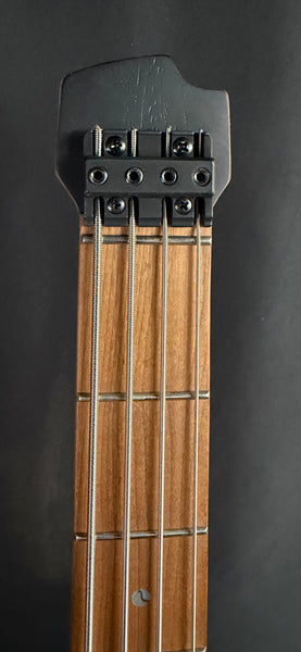 Cort Space 4 Headless 4-String Bass Guitar Star Dust Green w/ Gig Bag