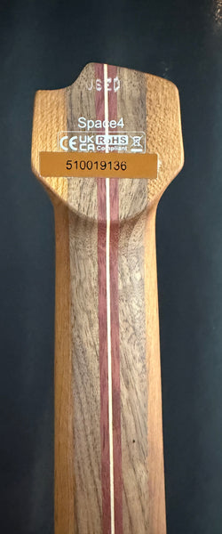 Cort Space 4 Headless 4-String Bass Guitar Star Dust Green w/ Gig Bag