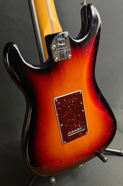 Fender American Professional II Stratocaster HSS Electric Guitar 3-Tone Sunburst w/ OHSC