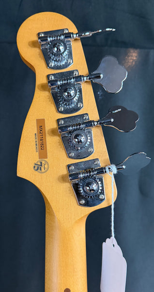 Fender Player Plus Active Precision Bass 4-String Bass Guitar Cosmic Jade Finish w/ Gig Bag (822)