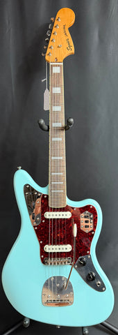 Squier FSR Classic Vibe 70's Jaguar Electric Guitar Daphne Blue Finish (129)