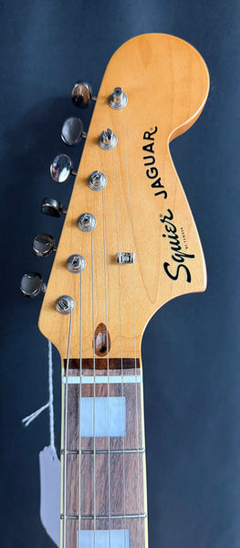 Squier FSR Classic Vibe 70's Jaguar Electric Guitar Daphne Blue Finish (129)