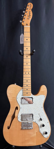 Squier Classic Vibe 70's Telecaster Thinline Electric Guitar Gloss Natural Finish