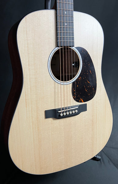 Martin D-10E Road Series Dreadnought Acoustic-Electric Guitar Natural w/ Case