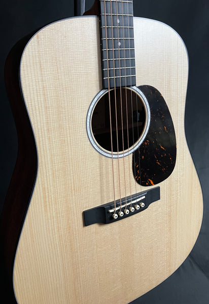 Martin D-10E Road Series Dreadnought Acoustic-Electric Guitar Natural w/ Case