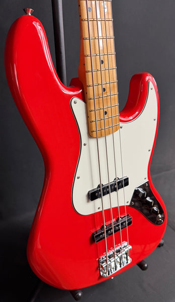Fender Player II Jazz Bass 4-String Bass Guitar Coral Red Finish