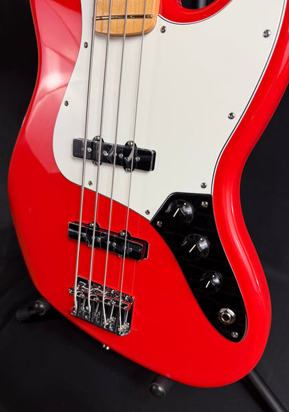 Fender Player II Jazz Bass 4-String Bass Guitar Coral Red Finish