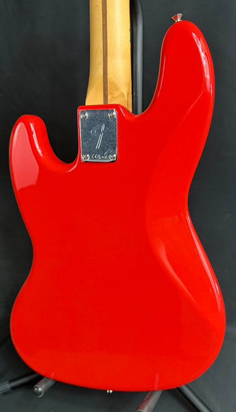 Fender Player II Jazz Bass 4-String Bass Guitar Coral Red Finish