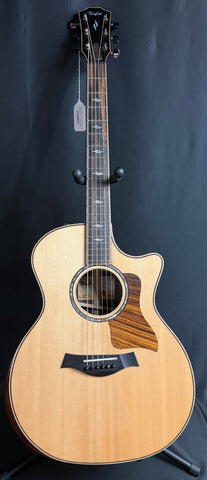 Taylor 814ce Grand Auditorium Cutaway Acoustic-Electric Guitar Gloss Natural w/ OHSC