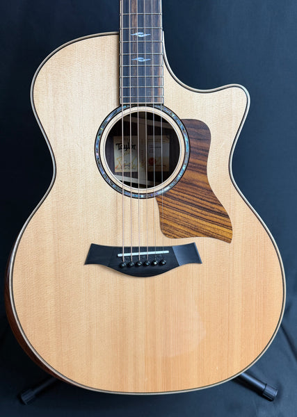 Taylor 814ce Grand Auditorium Cutaway Acoustic-Electric Guitar Gloss Natural w/ OHSC