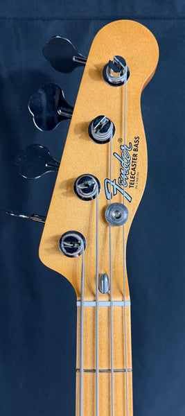 Fender Vintera II '70s Telecaster Bass 4-String Bass Guitar Vintage White w/ Gig Bag