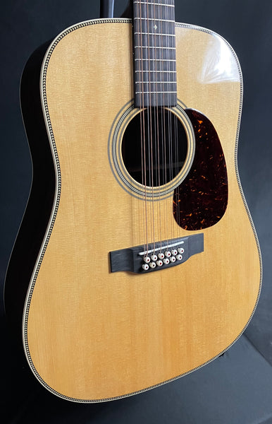 Martin HD12-28 (2025) 12-String Dreadnought Acoustic Guitar Vintage Natural w/ Case
