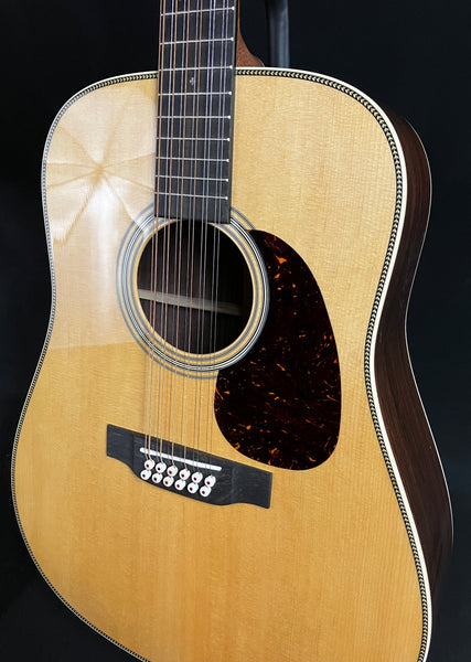 Martin HD12-28 (2025) 12-String Dreadnought Acoustic Guitar Vintage Natural w/ Case