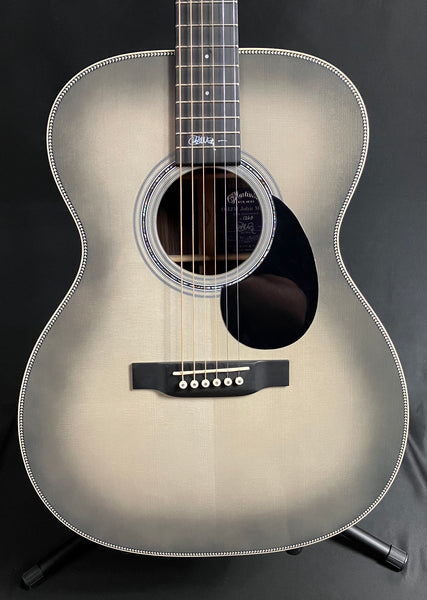Martin OMJM John Mayer 20th Anniversary Acoustic-Electric Guitar Platinum Gray Burst w/ Case