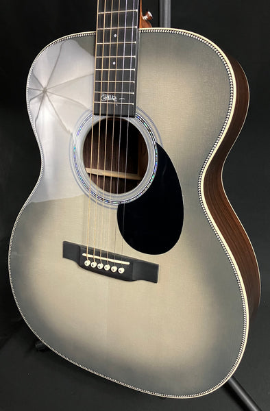 Martin OMJM John Mayer 20th Anniversary Acoustic-Electric Guitar Platinum Gray Burst w/ Case