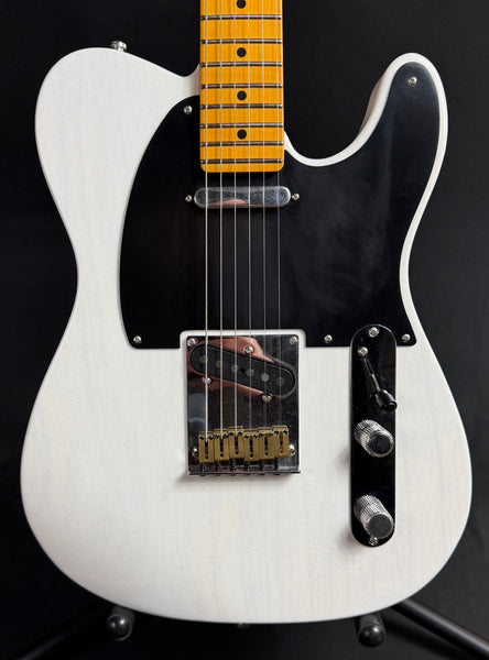 Fender American Ultra Luxe Vintage '50s Telecaster Electric Guitar White Blonde w/ OHSC