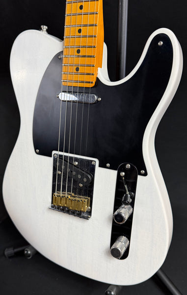 Fender American Ultra Luxe Vintage '50s Telecaster Electric Guitar White Blonde w/ OHSC