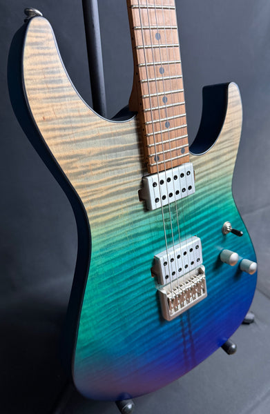 Schecter C-1 Standard Plus Electric Guitar Blue Fade Finish