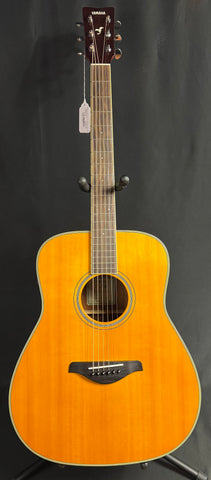 Yamaha FG-TA TransAcoustic Dreadnought Acoustic-Electric Guitar Vintage Tint