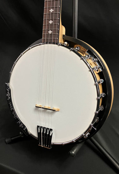 Gold Tone CC-100R Cripple Creek 5-String Banjo Blonde Natural Finish w/ Gig Bag