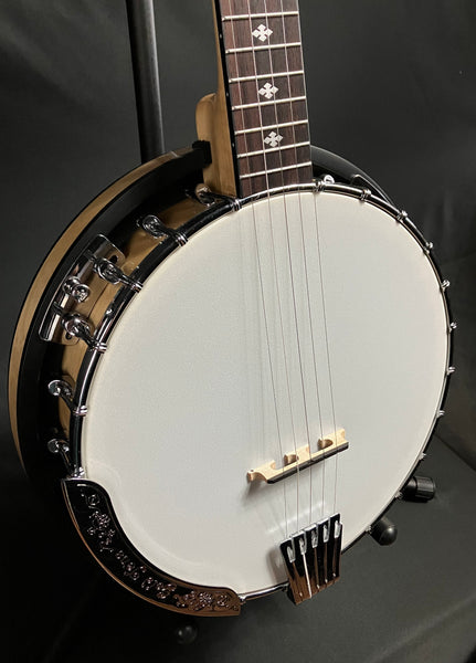 Gold Tone CC-100R Cripple Creek 5-String Banjo Blonde Natural Finish w/ Gig Bag