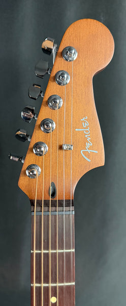 Fender Acoustasonic Standard Jazzmaster Acoustic-Electric Guitar Aged Natural Finish (229)