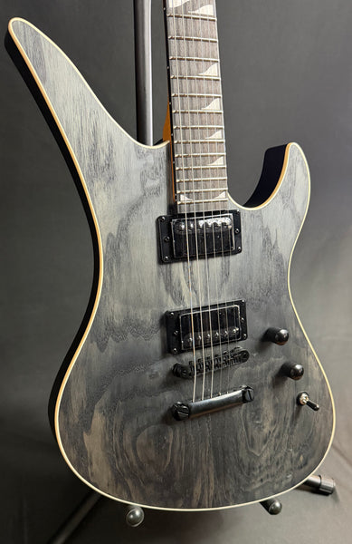 Schecter Avenger Standard Electric Guitar Charcoal Satin Ash Finish