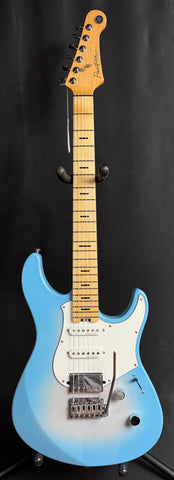 Yamaha PACP12M Pacifica Professional HSS Electric Guitar Beach Blue Burst Finish w/ Case