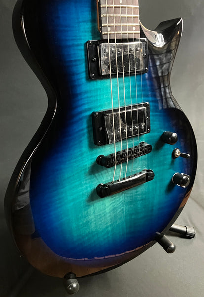 ESP LTD EC-200DX Deluxe Electric Guitar Blue Burst Finish