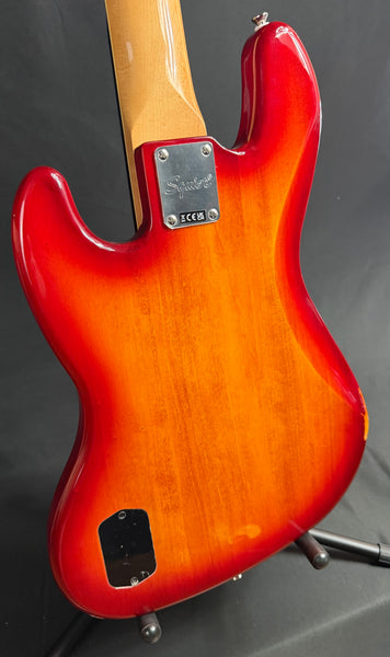 Squier Classic Vibe Active 70's Jazz Bass V 5-String Bass Guitar Sienna Sunburst (242)