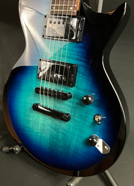 ESP LTD EC-200DX Deluxe Electric Guitar Blue Burst Finish