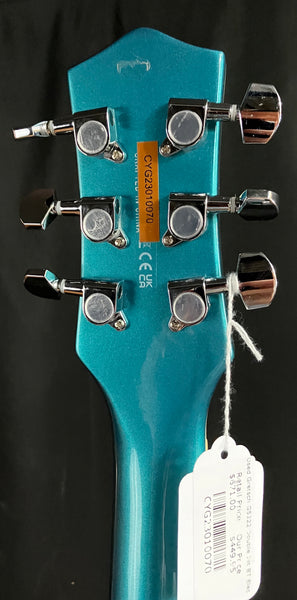 Gretsch G5222 Electronmatic Double Jet BT Electric Guitar Ocean Turquoise