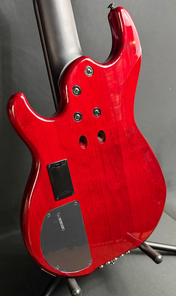 Yamaha BB735A Broad Bass 5-String Bass Guitar Fired Red Finish w/ Gig Bag (381)