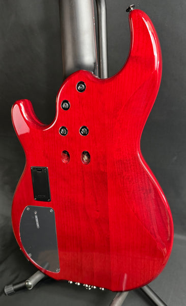 Yamaha BB735A Broad Bass 5-String Bass Guitar Fired Red Finish w/ Gig Bag (381)