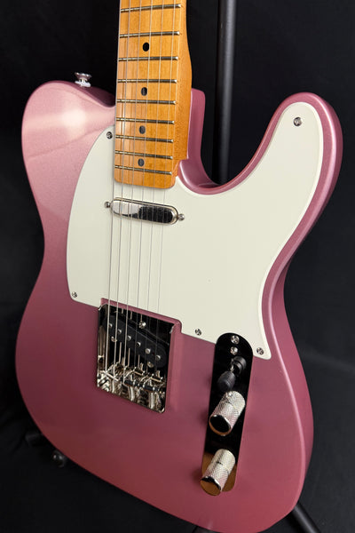 Squier FSR Classic Vibe 50's Telecaster Electric Guitar Burgundy Mist Finish (421)