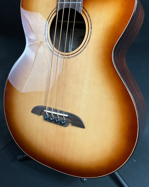 Alvarez AEB70CE Artist Elite 4-String Acoustic-Electric Bass Guitar Shadowburst Finish