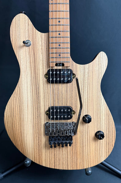 EVH Wolfgang Standard Exotic Zebrawood Electric Guitar Natural Satin Finish