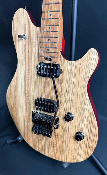 EVH Wolfgang Standard Exotic Zebrawood Electric Guitar Natural Satin Finish