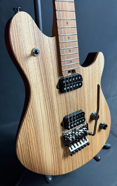 EVH Wolfgang Standard Exotic Zebrawood Electric Guitar Natural Satin Finish
