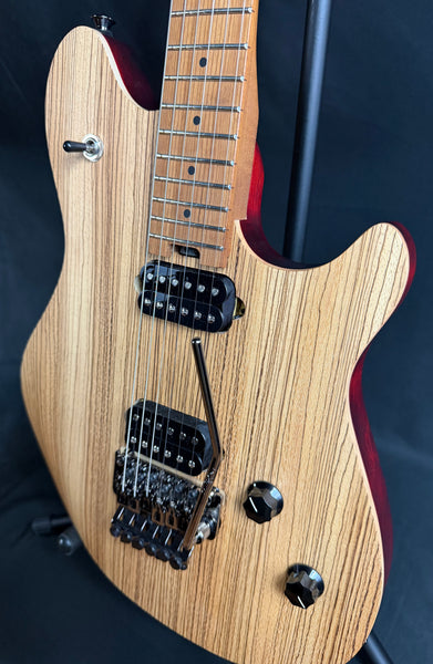 EVH Wolfgang Standard Exotic Zebrawood Electric Guitar Natural Satin Finish