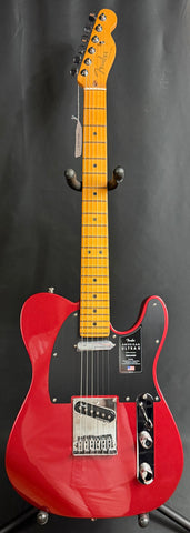 Fender American Ultra II Telecaster Electric Guitar Sinister Red w/ OHSC