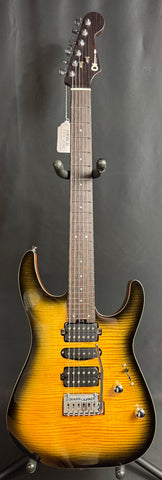Charvel MJ Series DK24 HSH 2PT W Electric Guitar Antique Burst w/ Case