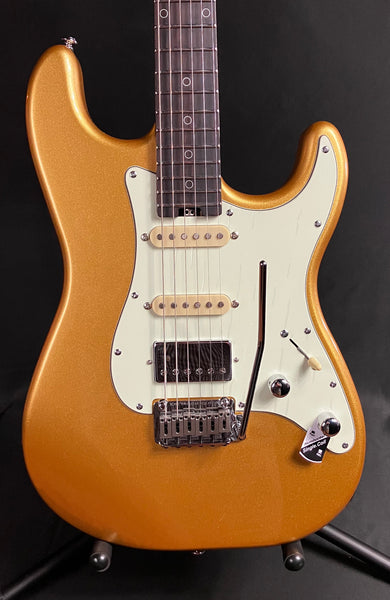 Schecter Nick Johnston Traditional HSS 10th Anniversary Electric Guitar Atomic Saffron