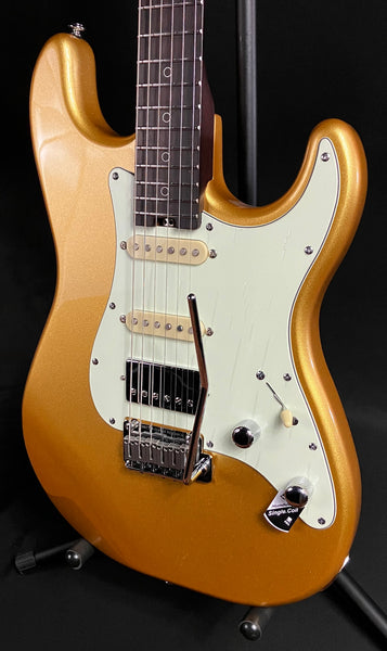 Schecter Nick Johnston Traditional HSS 10th Anniversary Electric Guitar Atomic Saffron